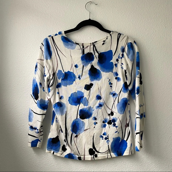 Jones New York Floral Top - Picture 6 of 10